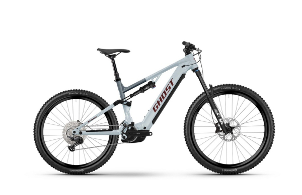 E-Bike Pedelec Ghost "E-ASX ADVANCED HIGH" - snow blue/shadow gray - glossy